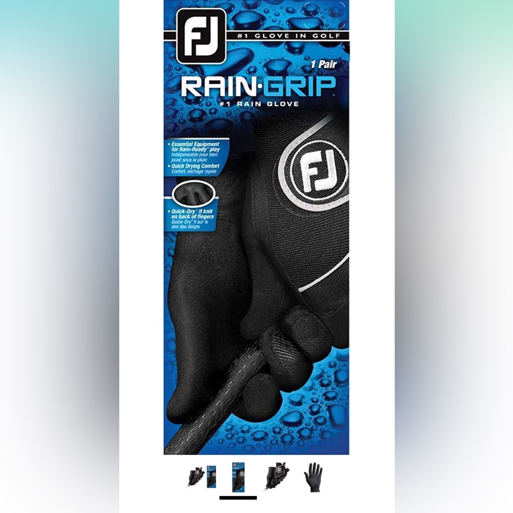 Footjoy Men’s RainGrip Golf Glove NWT size Large
